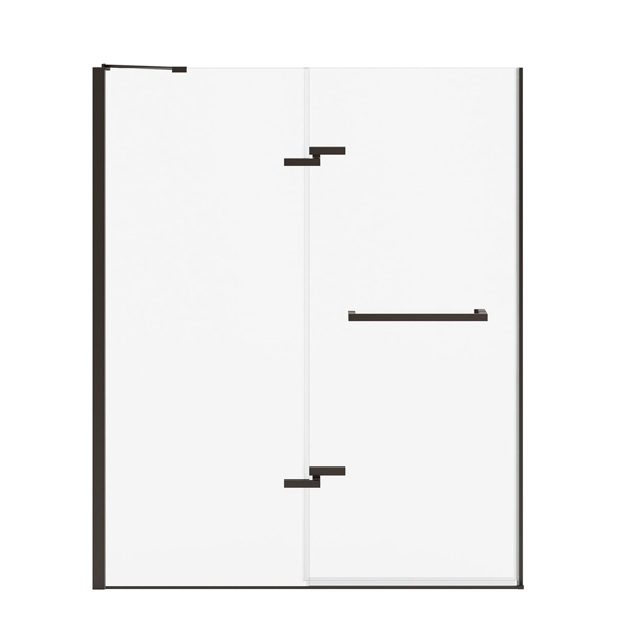 Maax Reveal Sleek 71 56-59 x 71 1/2 in 8mm Pivot Shower Door for Alcove Installation - image 8
