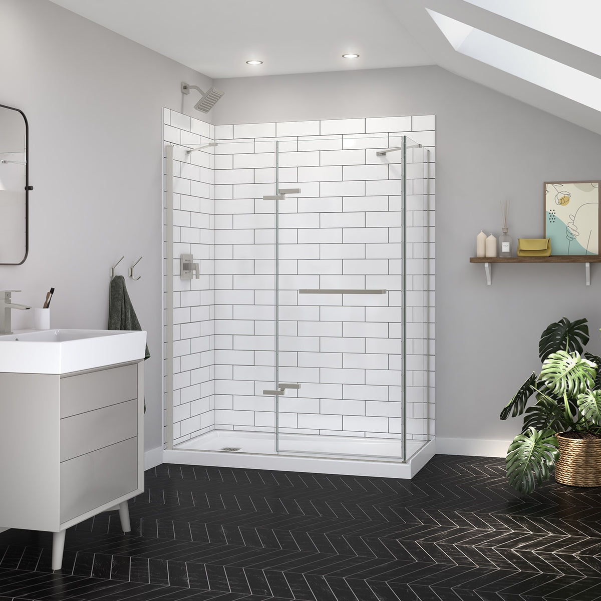 Maax Reveal Sleek 71 Return Panel for 32 in Base - image 11