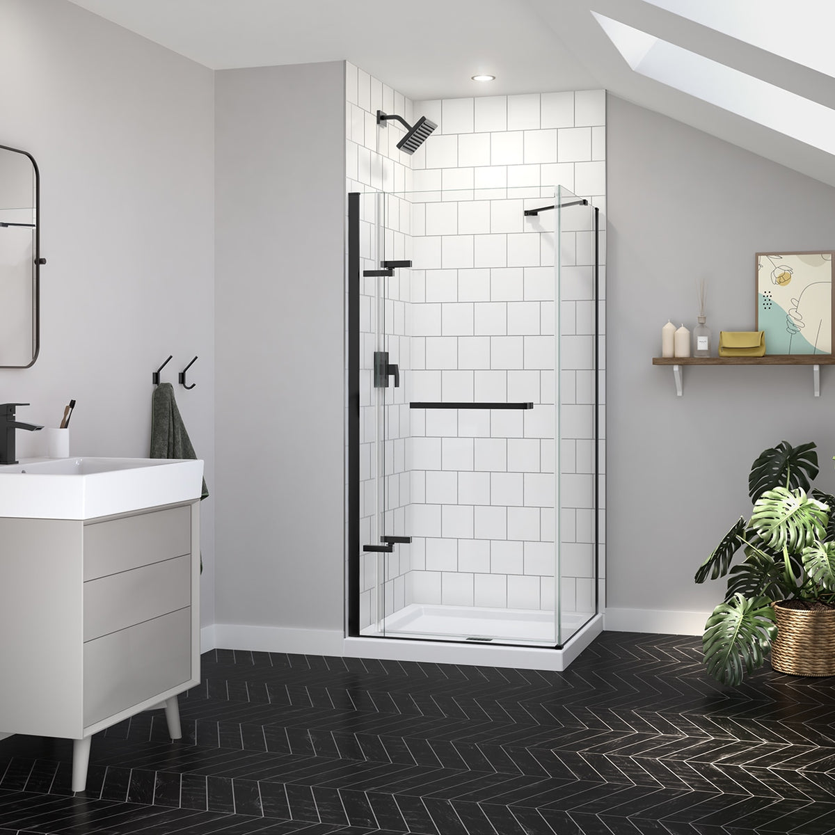 Maax Reveal Sleek 71 Return Panel for 36 in Base - image 18