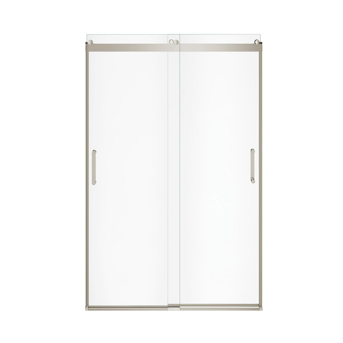 Maax Revelation Round 44-47 in x 70 1/2-73 in 6 mm Bypass Shower Door for Alcove Installation - image 8