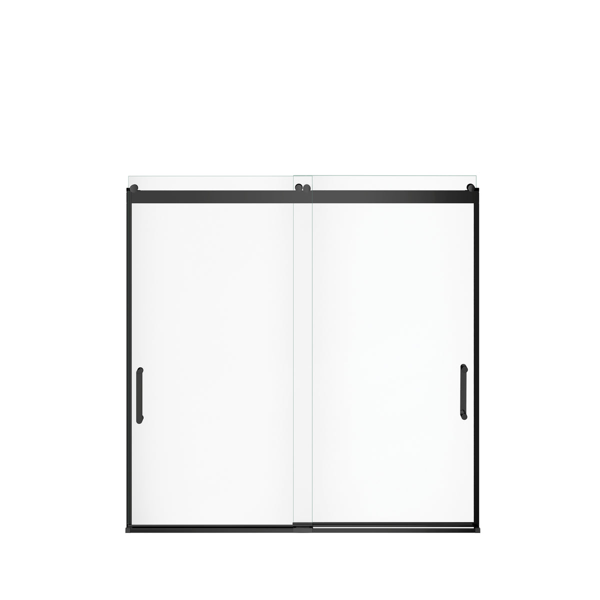 Maax Revelation Round 56-59 in x 56 3/4-59 1/4 in 6 mm Bypass Tub Door for Alcove Installation - image 12