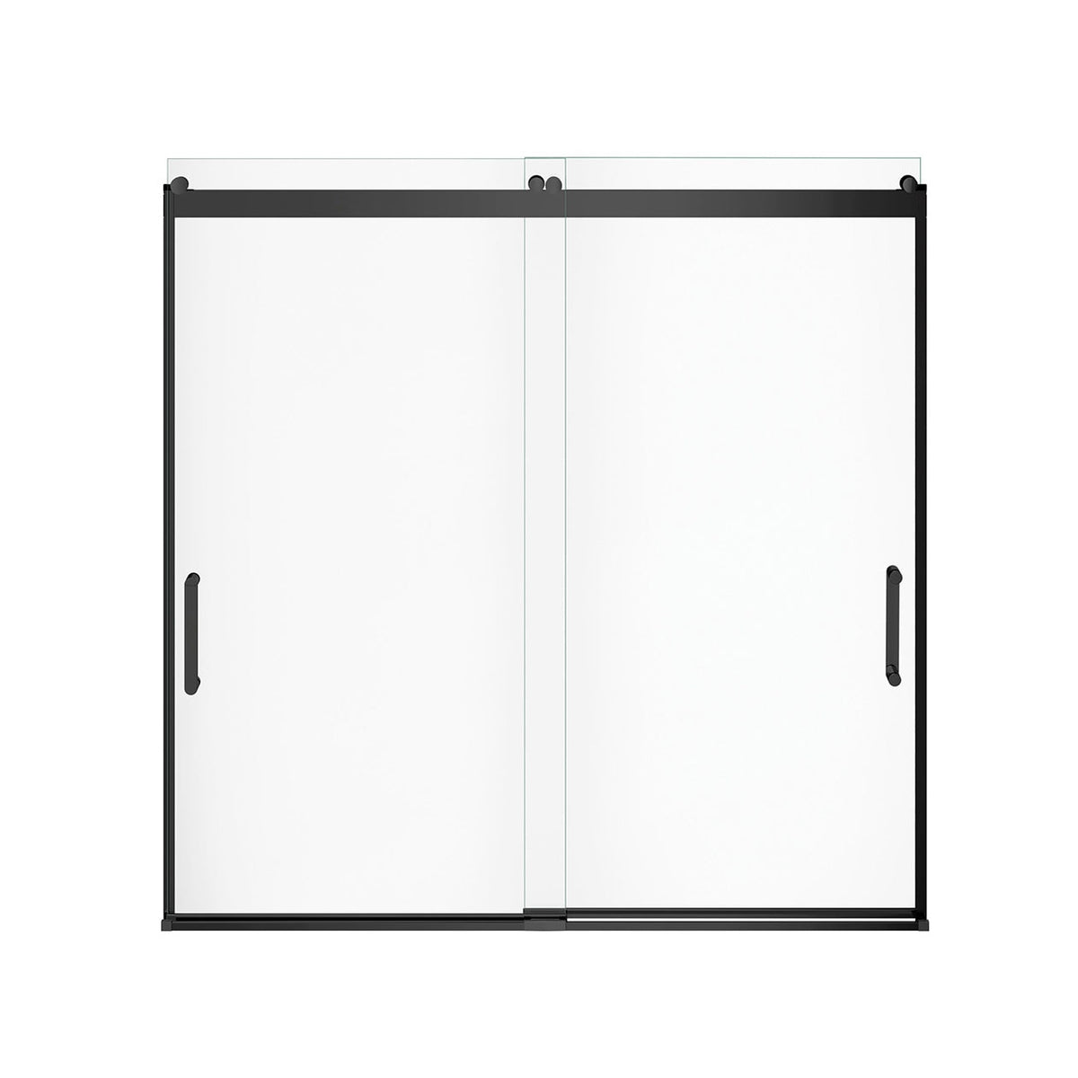 Maax Revelation Round 56-59 x 56 ¾-59 ¼ in 8mm Bypass Tub Door for Alcove Installation - image 13