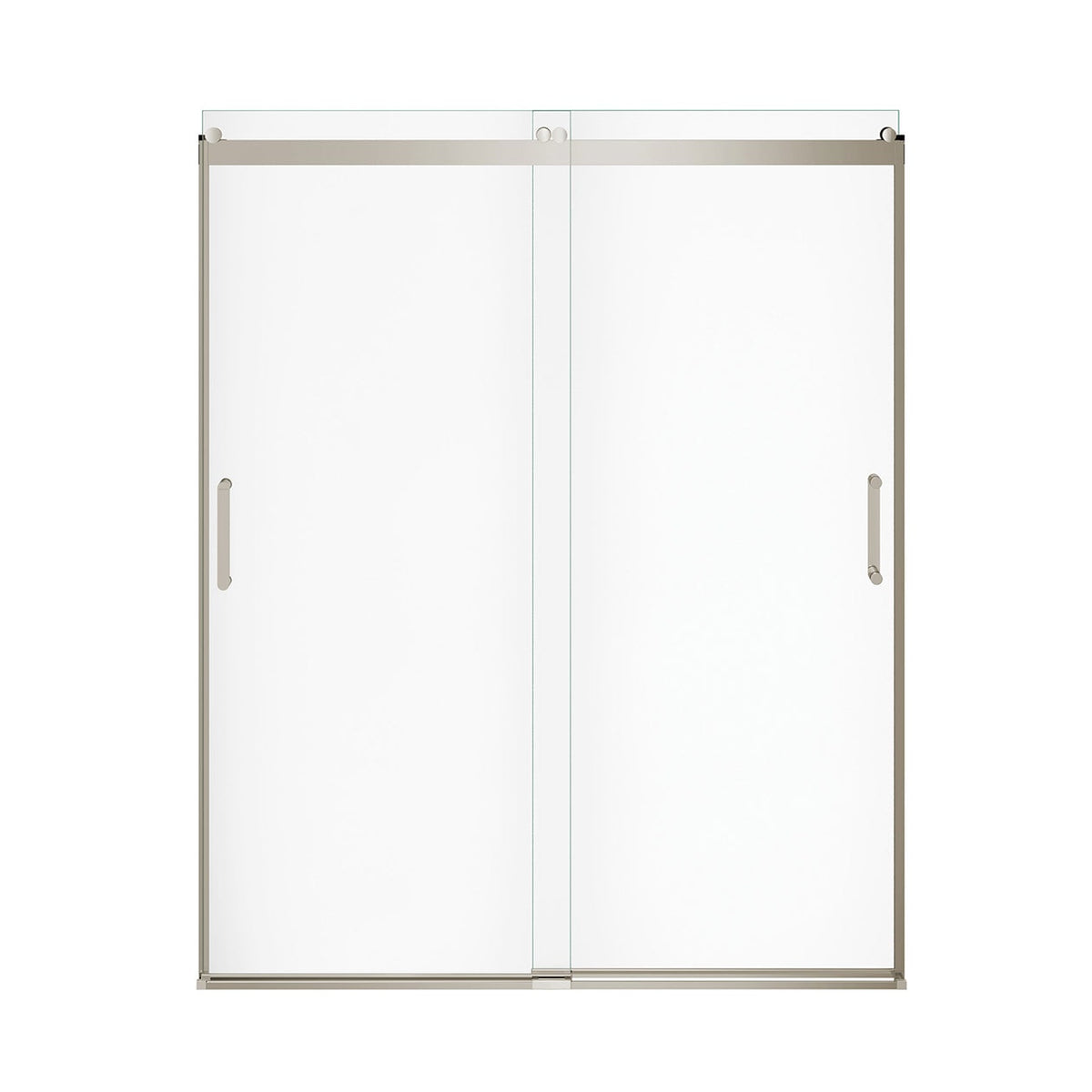 Maax Revelation Round 56-59 x 70 ½-73 in 8mm Bypass Shower Door for Alcove Installation - image 8