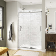 Maax Revelation Square 44-47 x 70 ½-73 in 6 mm Bypass Shower Door for Alcove Installation