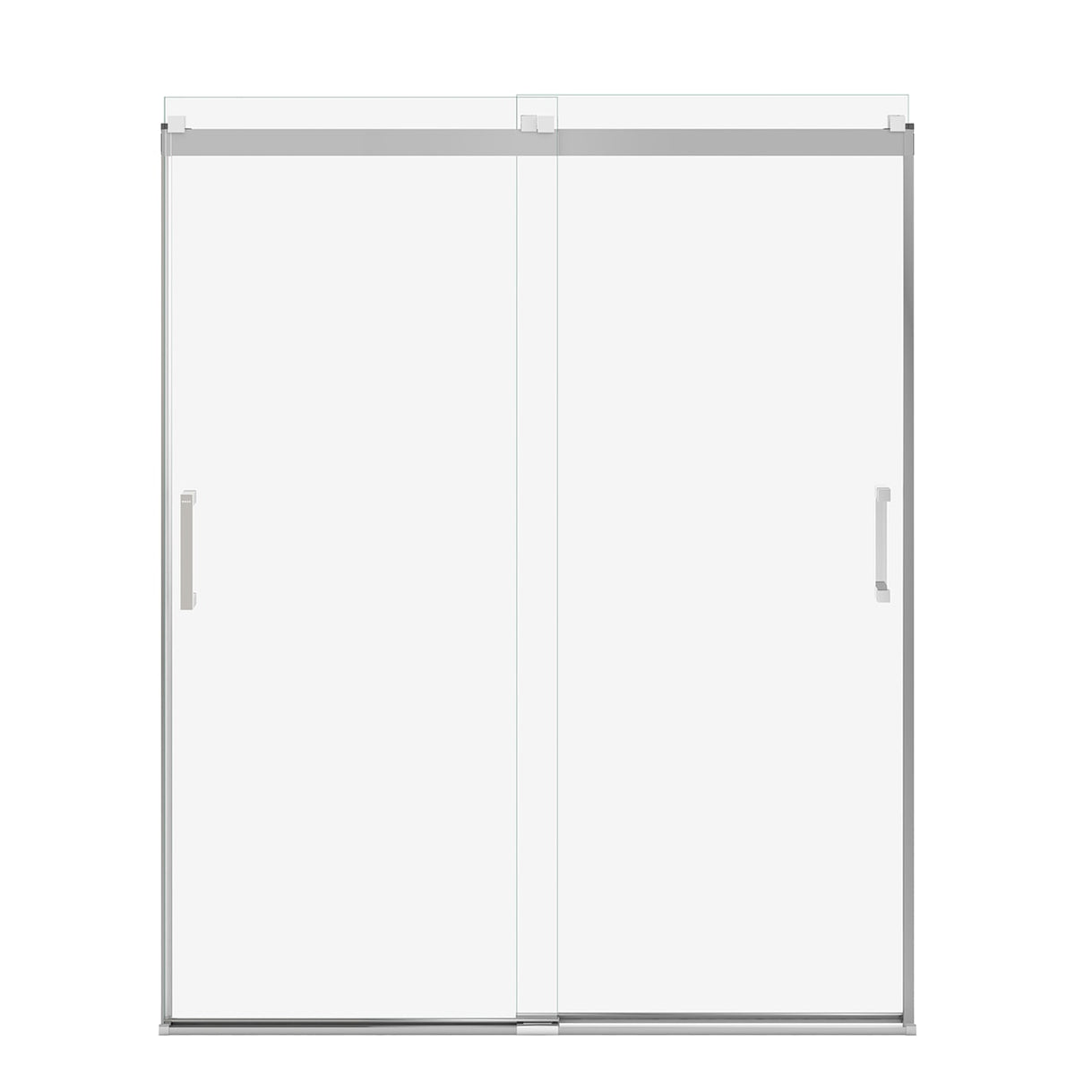 Maax Revelation Square 56-59 x 70 ½-73 in 6 mm Bypass Shower Door for Alcove Installation - image 3
