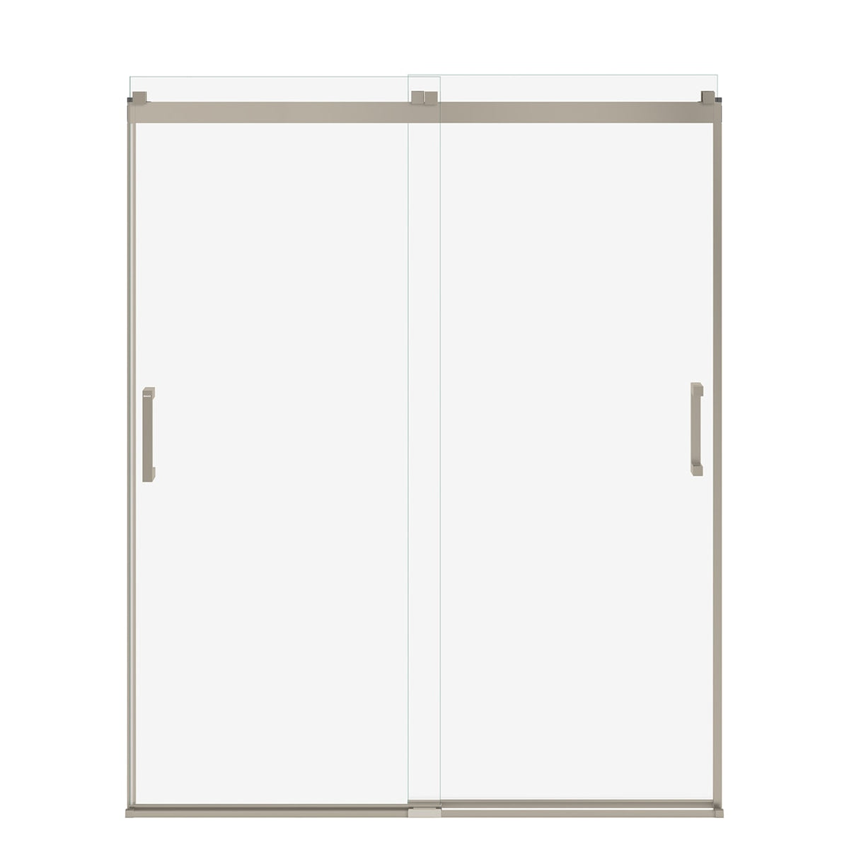 Maax Revelation Square 56-59 x 70 ½-73 in 8mm Bypass Shower Door for Alcove Installation - image 7