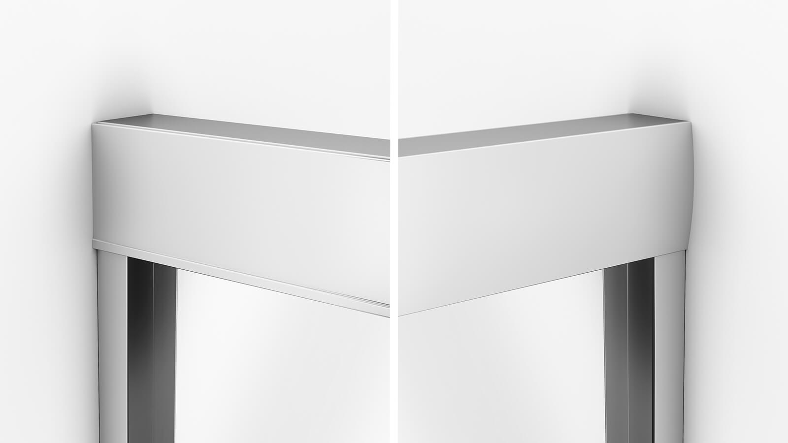 Kameleon 55-59 x 57 in. 8 mm Bypass Tub Door for Alcove Installation with Clear glass in Brushed Nickel - Plumbing Market