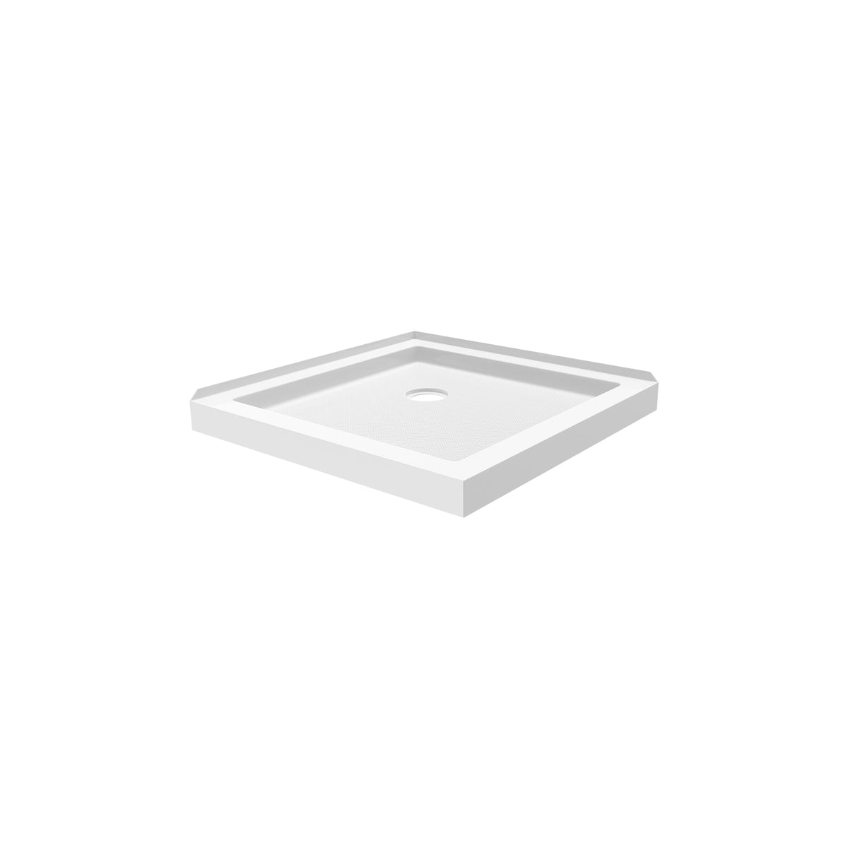 Maax Roka 3232 Acrylic Corner Shower Base with Corner Drain - image 2