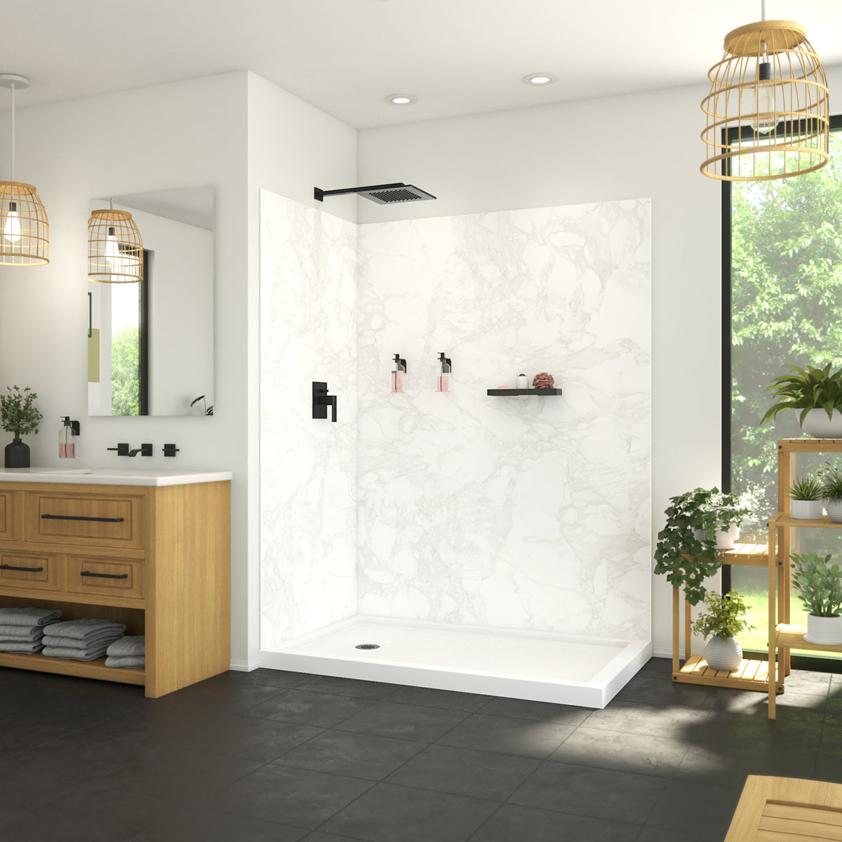 Maax Roka 6036 Acrylic Corner in White - image 4