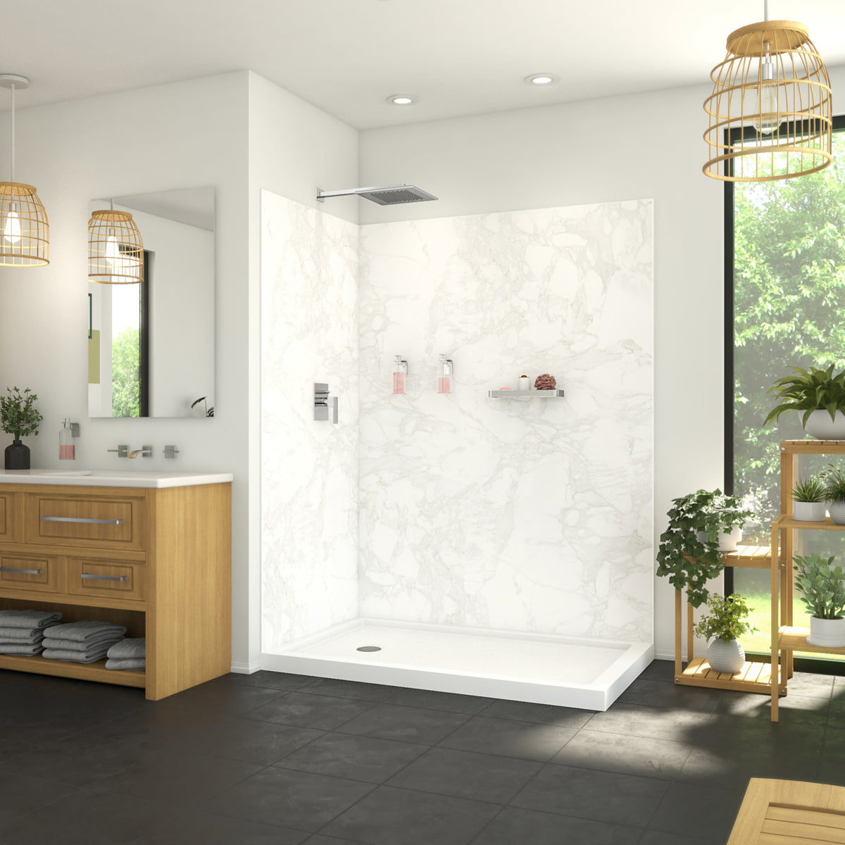 Maax Roka 6036 Acrylic Corner in White - image 5