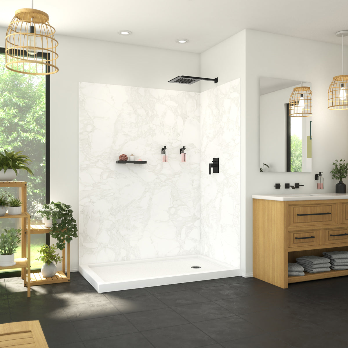 Maax Roka 6036 Acrylic Corner in White - image 9