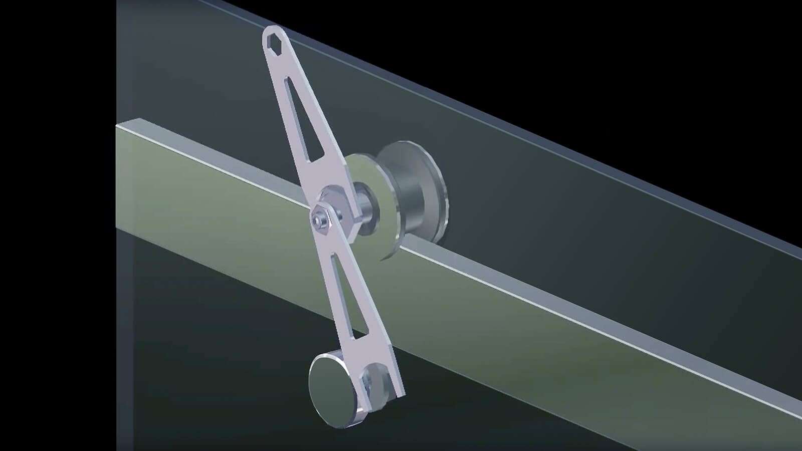 Duel Alto 44-47 X 78 in. 8mm Bypass Shower Door for Alcove Installation with GlassShield® glass in Brushed Nickel - Plumbing Market