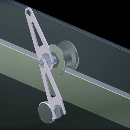 Luminescence 56 ½-59 x 55 ½-57 ½ in. 6 mm Sliding Tub Door for Alcove Installation with Clear glass in Brushed Nickel - Plumbing Market