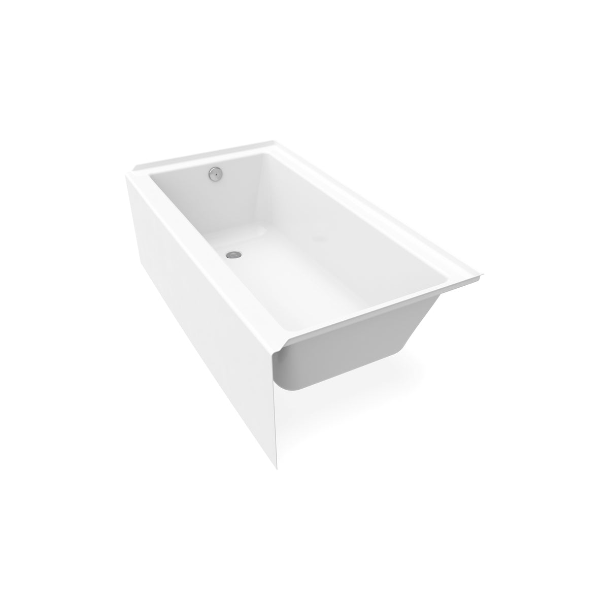 Maax Rubix 6032 Acrylic Alcove Bathtub in White - image 5