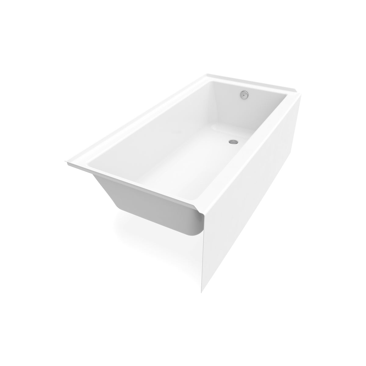 Maax Rubix 6632 Acrylic Alcove Bathtub in White - image 10