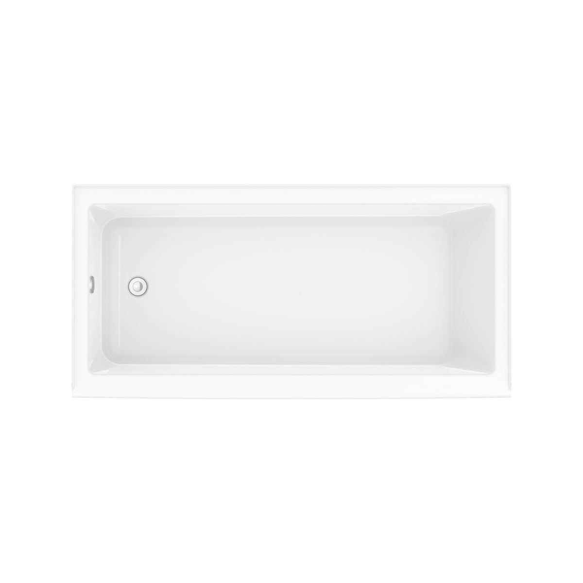 Maax Rubix 6632 Acrylic Alcove Bathtub in White - image 4