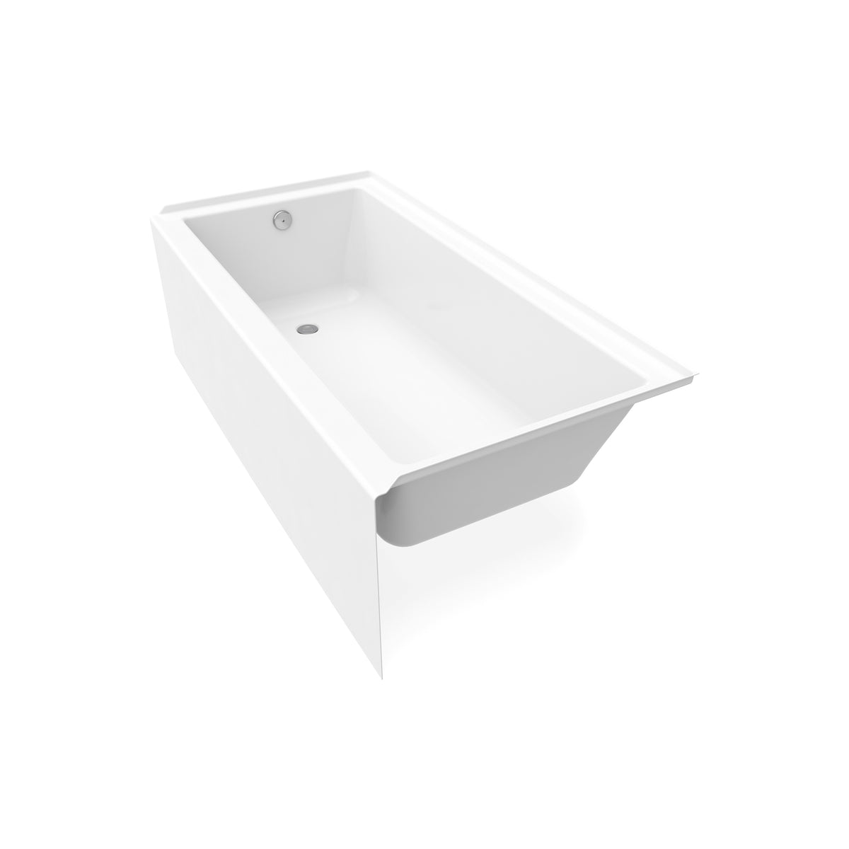Maax Rubix 6632 Acrylic Alcove Bathtub in White - image 5