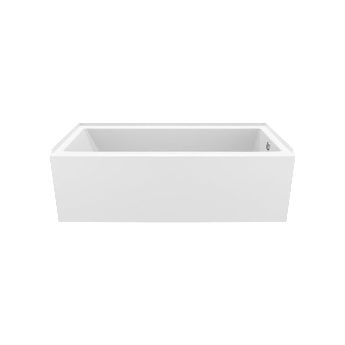 Maax Rubix 6632 Acrylic Alcove Bathtub in White - image 7