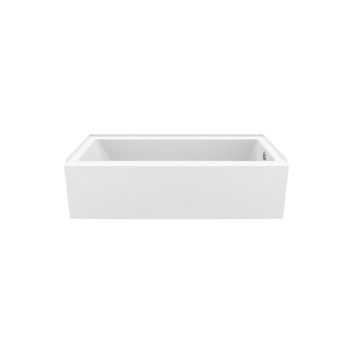 Maax Rubix Access 6030 Acrylic Alcove Bathtub in White - image 6