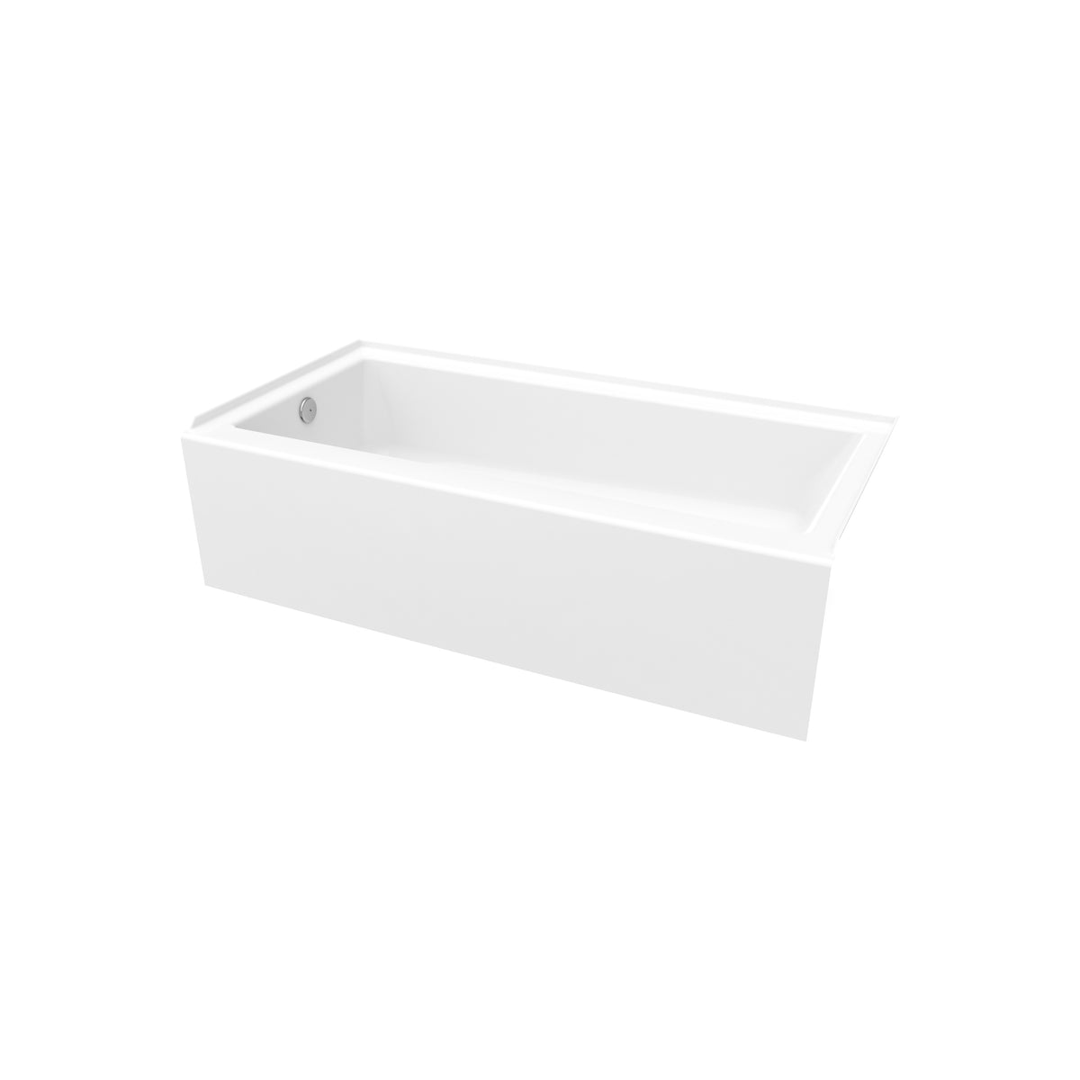 Maax Rubix Access 6030 AFR Acrylic Alcove Bathtub in White - image 4