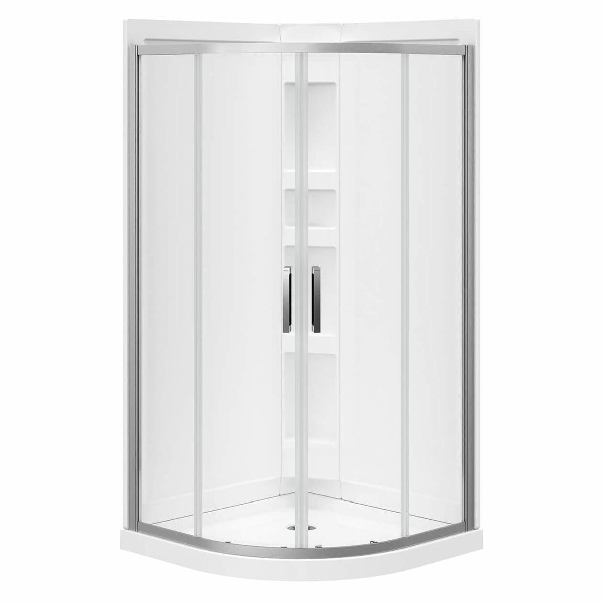 Maax Sakura Acrylic Shower Kit in White - image 3
