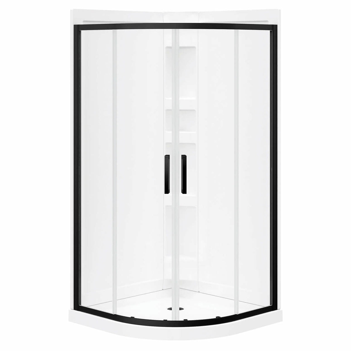 Maax Sakura Acrylic Shower Kit in White - image 8