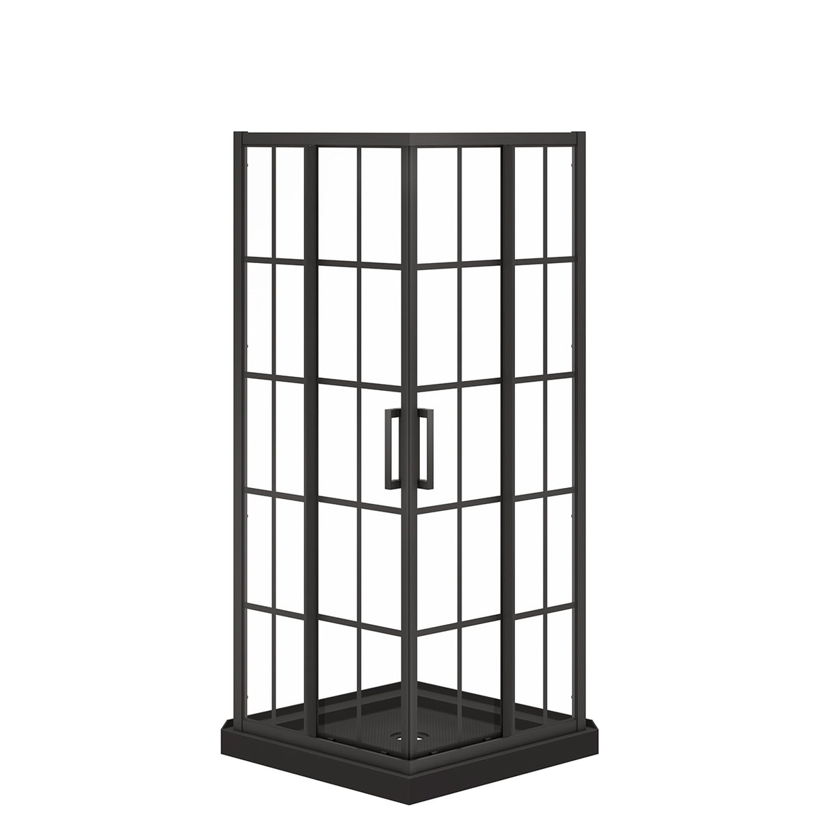Maax Scarlet 32 x 32 Acrylic Corner Drain Shower Kit - image 6