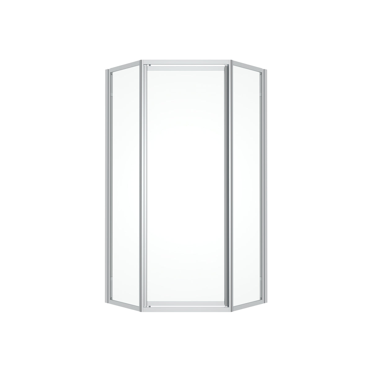 Maax Silhouette Neo-angle 36 x 36 x 70 in Pivot Shower Door for Corner Installation - image 2