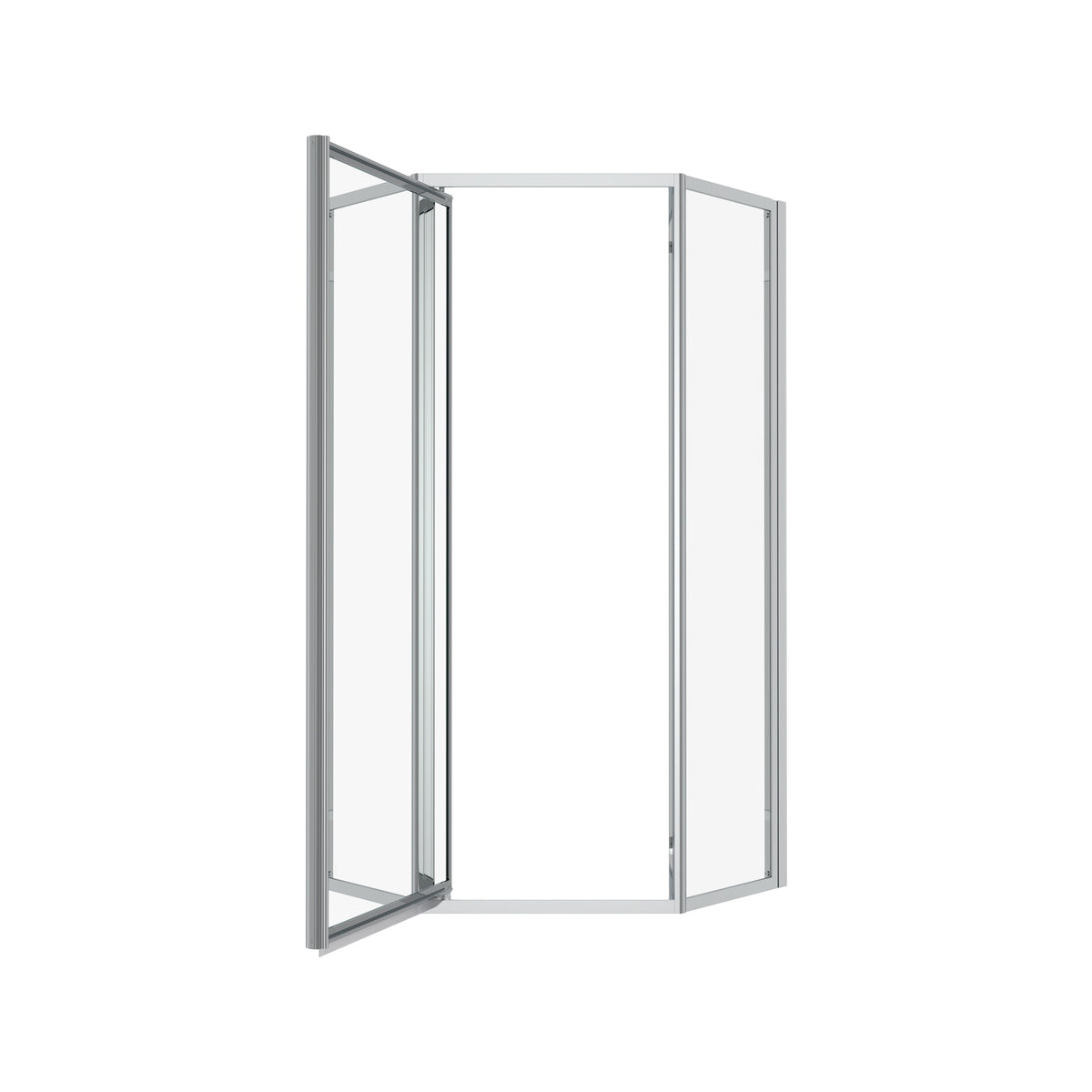 Maax Silhouette Neo-angle 36 x 36 x 70 in Pivot Shower Door for Corner Installation - image 3