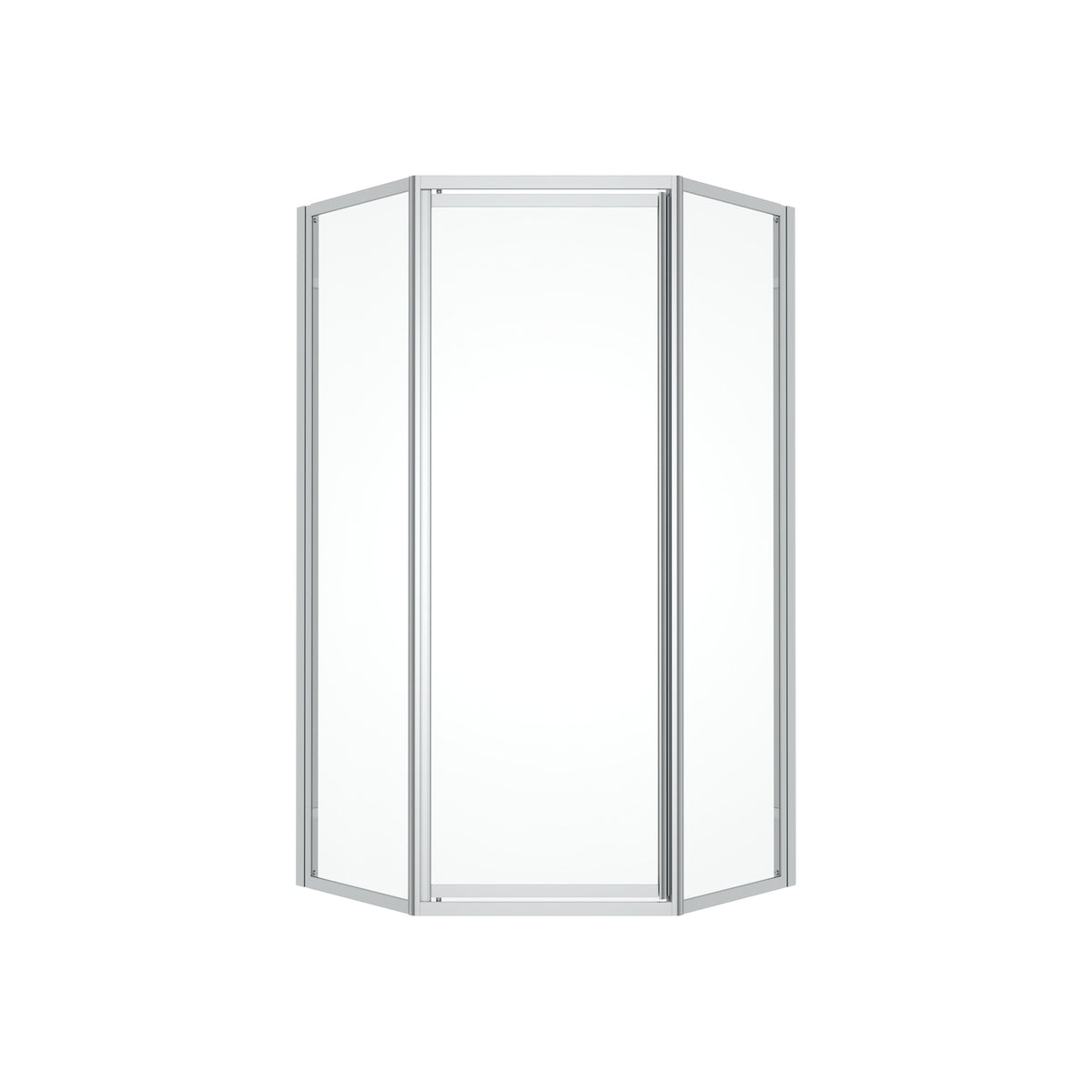 Maax Silhouette Neo-angle 38 x 38 x 70 in Pivot Shower Door for Corner Installation - image 2