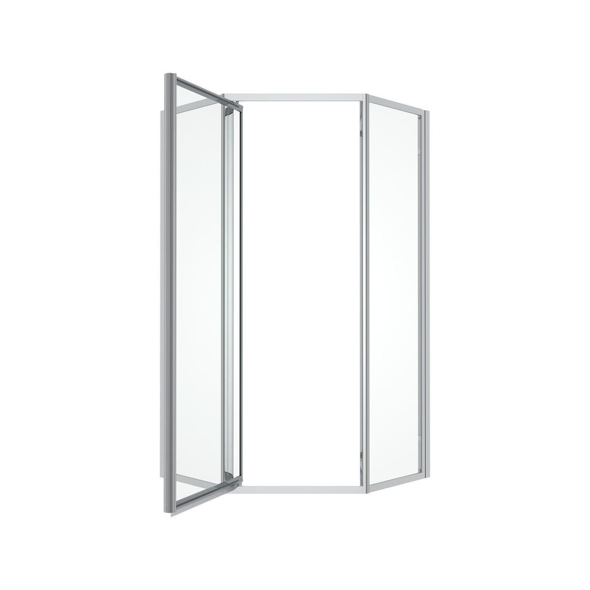 Maax Silhouette Neo-angle 38 x 38 x 70 in Pivot Shower Door for Corner Installation - image 3