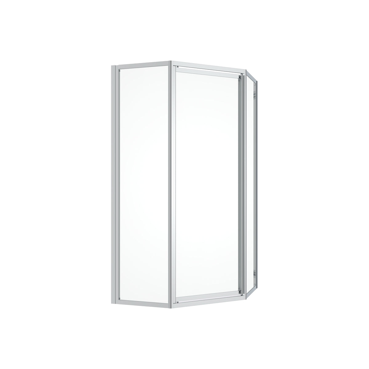 Maax Silhouette Neo-angle 38 x 38 x 70 in Pivot Shower Door for Corner Installation - image 4