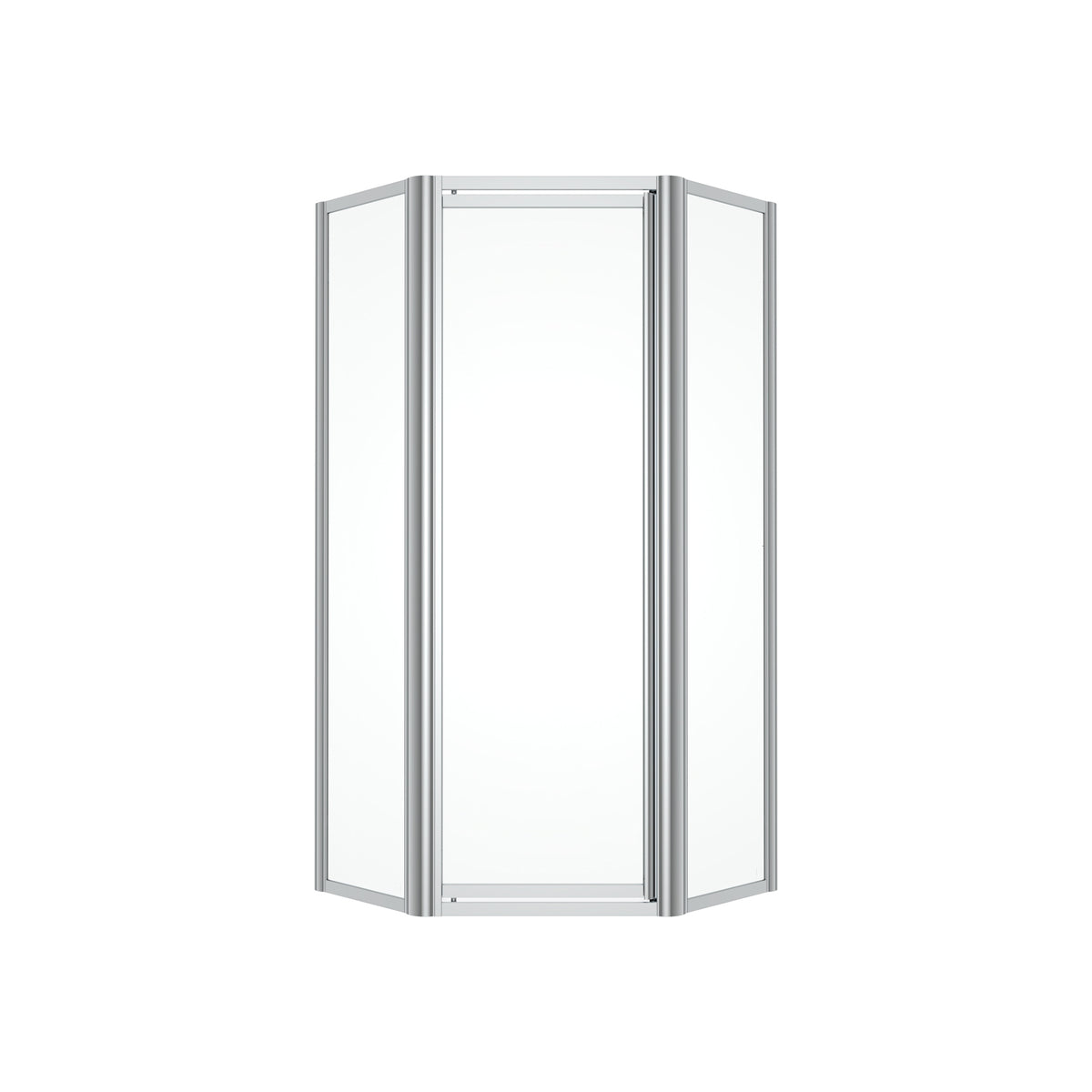 Maax Silhouette Plus Neo-angle 36 x 36 x 70 in Pivot Shower Door for Corner Installation - image 2