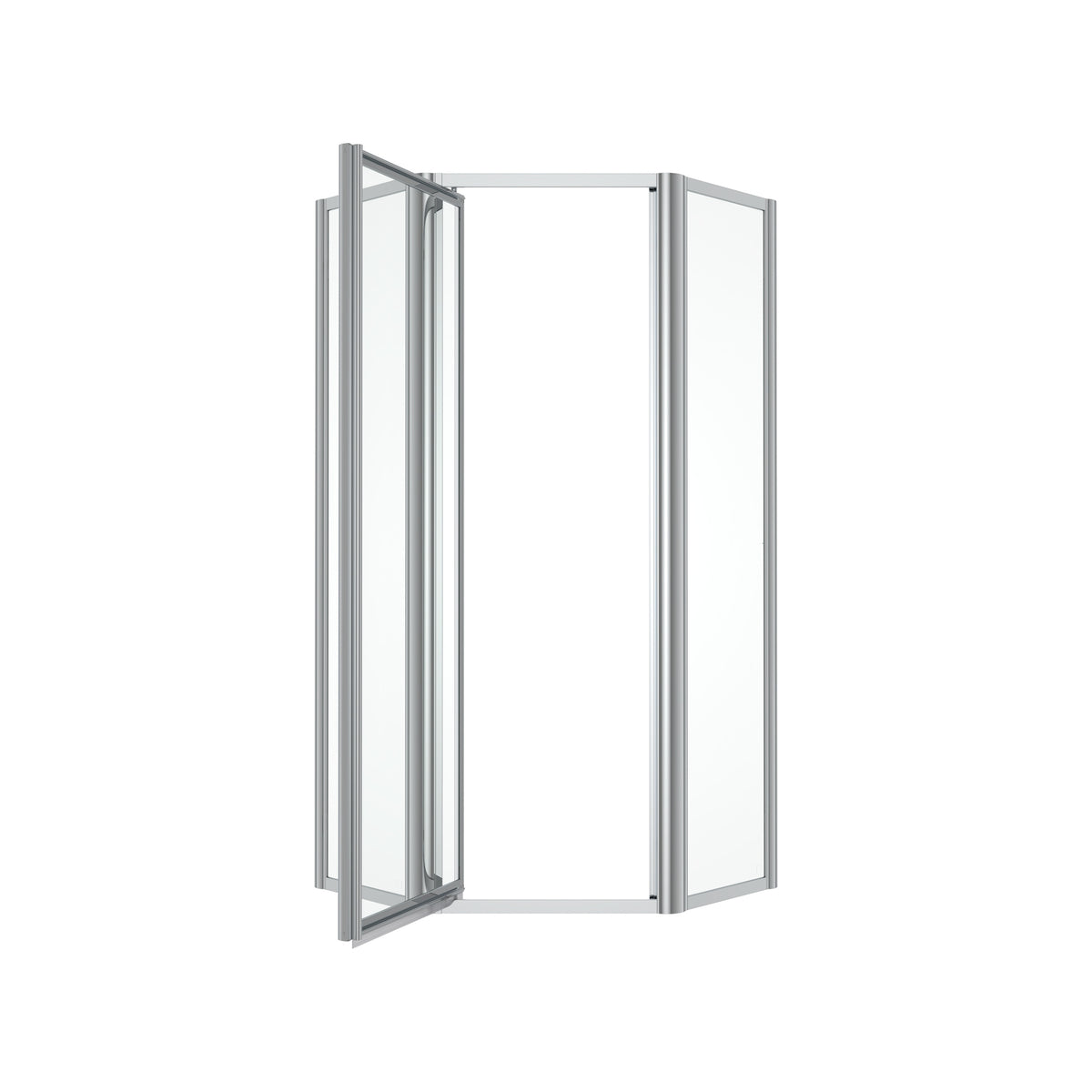 Maax Silhouette Plus Neo-angle 36 x 36 x 70 in Pivot Shower Door for Corner Installation - image 3