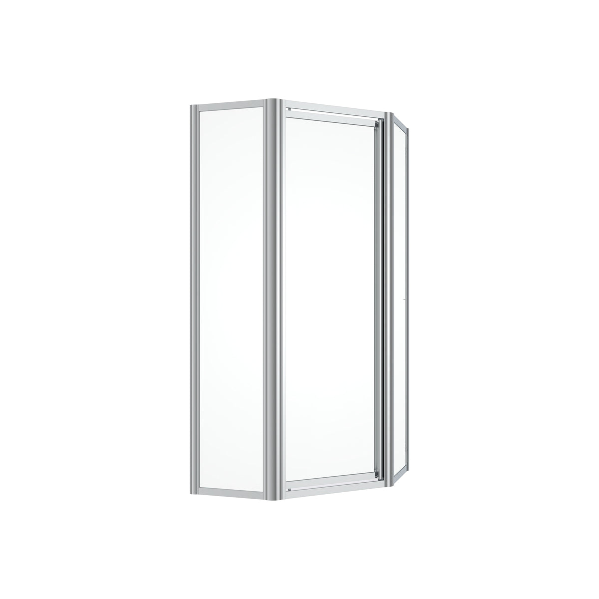Maax Silhouette Plus Neo-angle 36 x 36 x 70 in Pivot Shower Door for Corner Installation - image 4