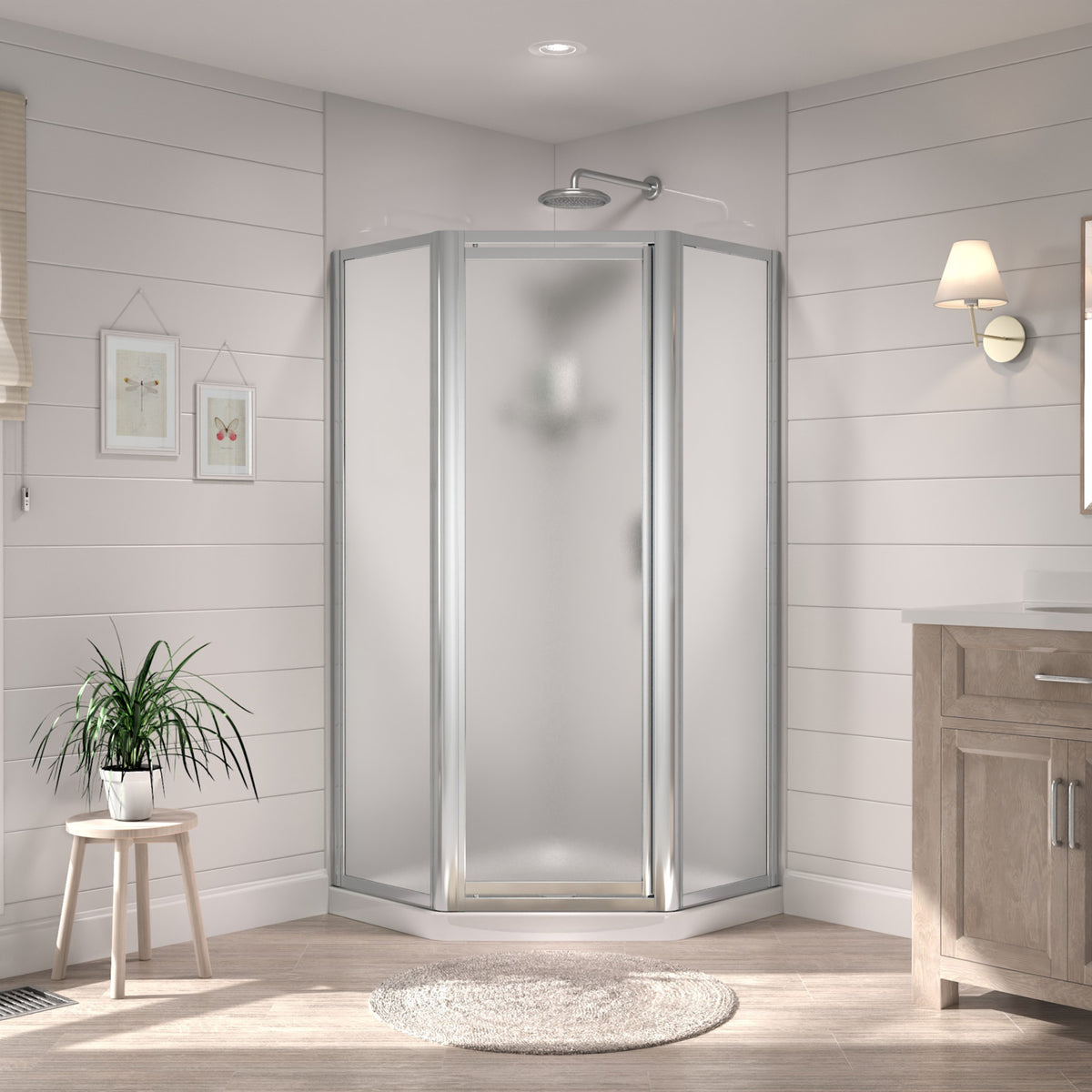 Maax Silhouette Plus Neo-angle 36 x 36 x 70 in Pivot Shower Door for Corner Installation - image 6