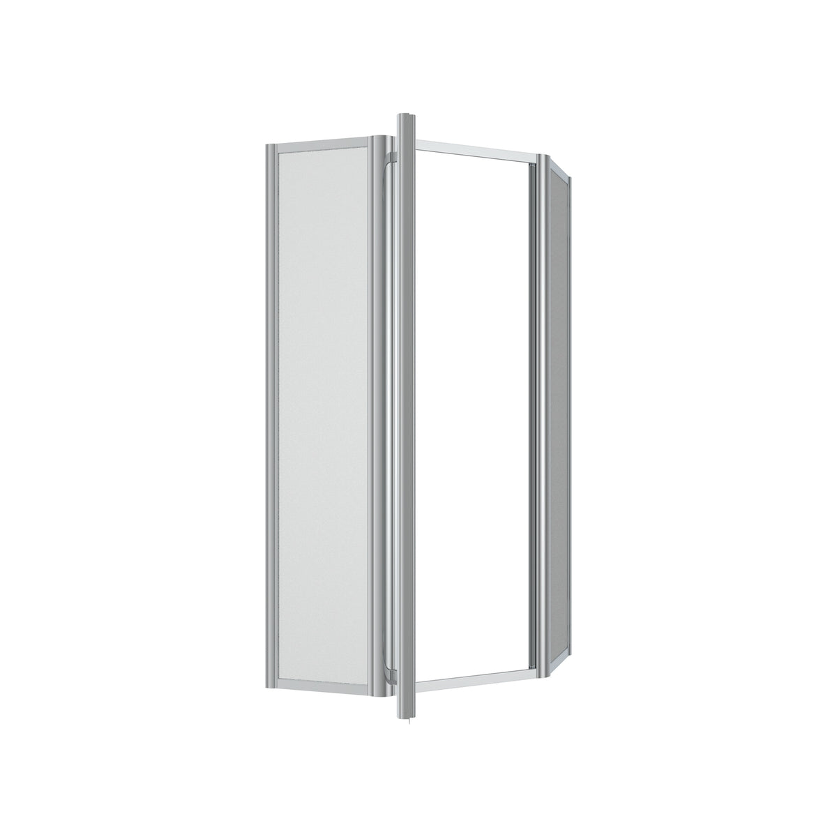 Maax Silhouette Plus Neo-angle 38 x 38-40 x 40 x 70 in Pivot Shower Door for Corner Installation - image 10