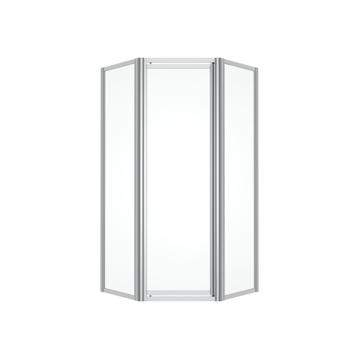 Maax Silhouette Plus Neo-angle 38 x 38 x 70 in Pivot Shower Door for Corner Installation - image 2