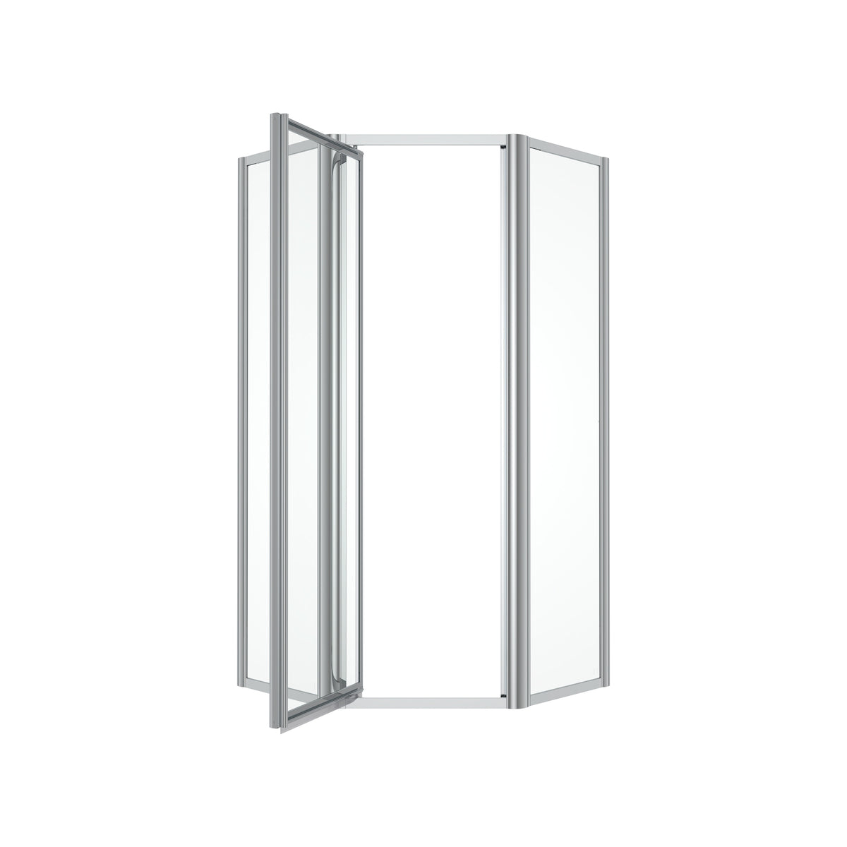 Maax Silhouette Plus Neo-angle 38 x 38 x 70 in Pivot Shower Door for Corner Installation - image 3