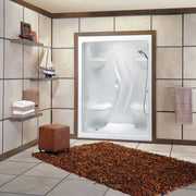 Maax Stamina 60-I 60 x 36 Acrylic Alcove One-Piece Shower in White