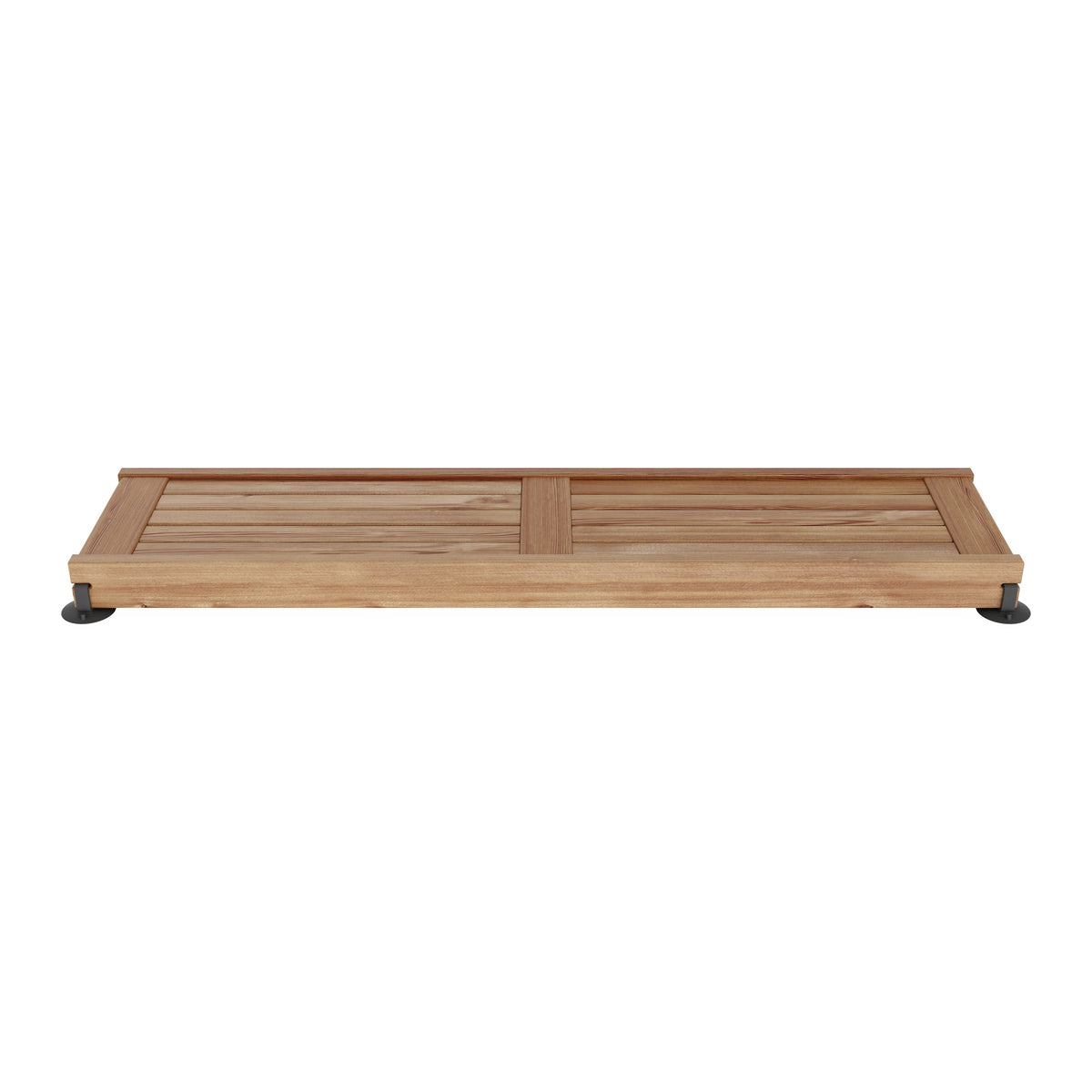 Maax Straight Teak Shower Seat 60 in. - image 2