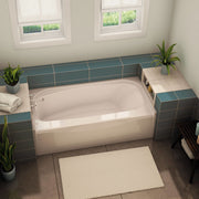Maax TOF-3060 AFR AcrylX Alcove Bathtub in White