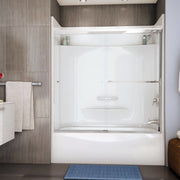 Maax TOF-3260 AcrylX Alcove Bathtub in White