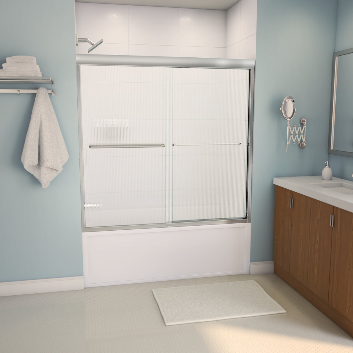 Maax Tonik 55-59 x 57 in 6 mm Bypass Tub Door for Alcove Installation - image 21
