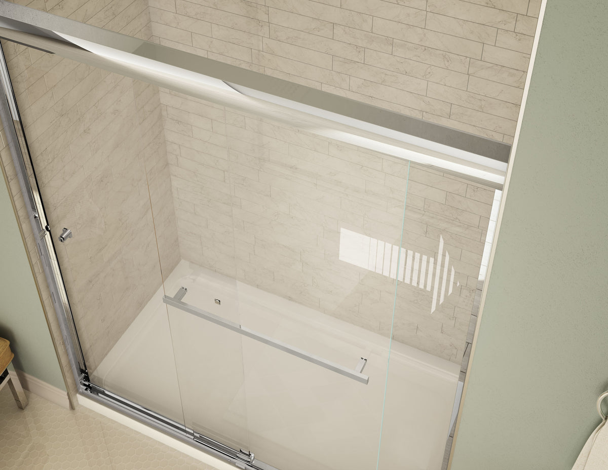Maax Tonik SC 55-59 x 57 in 6 mm Bypass Tub Door for Alcove Installation - image 13