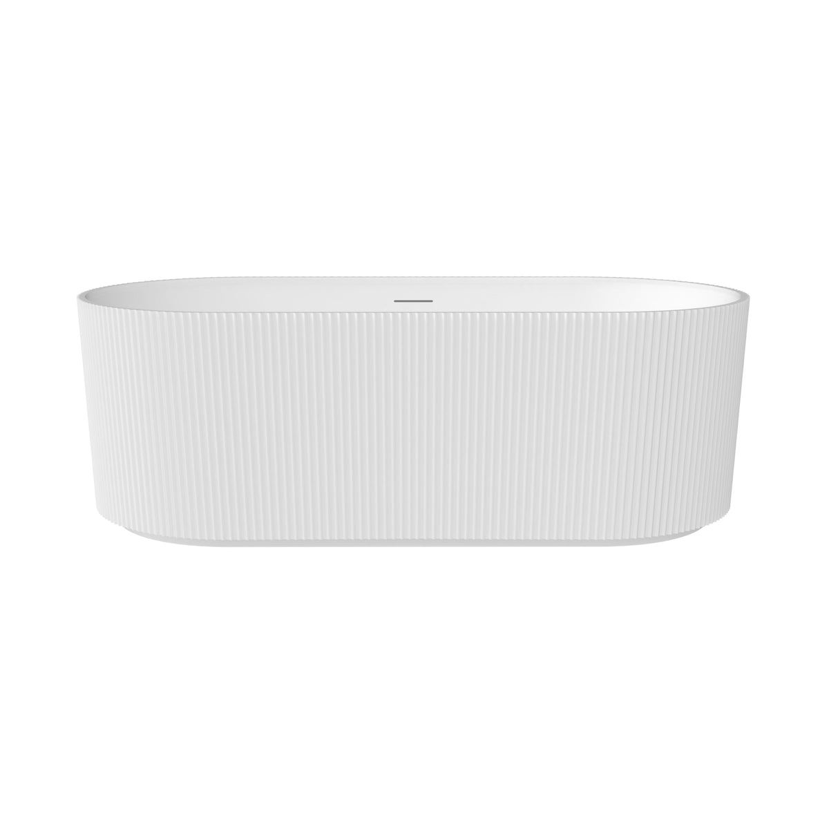 Maax Tori 6732 Acrylic Freestanding Center Drain Bathtub in White - image 8