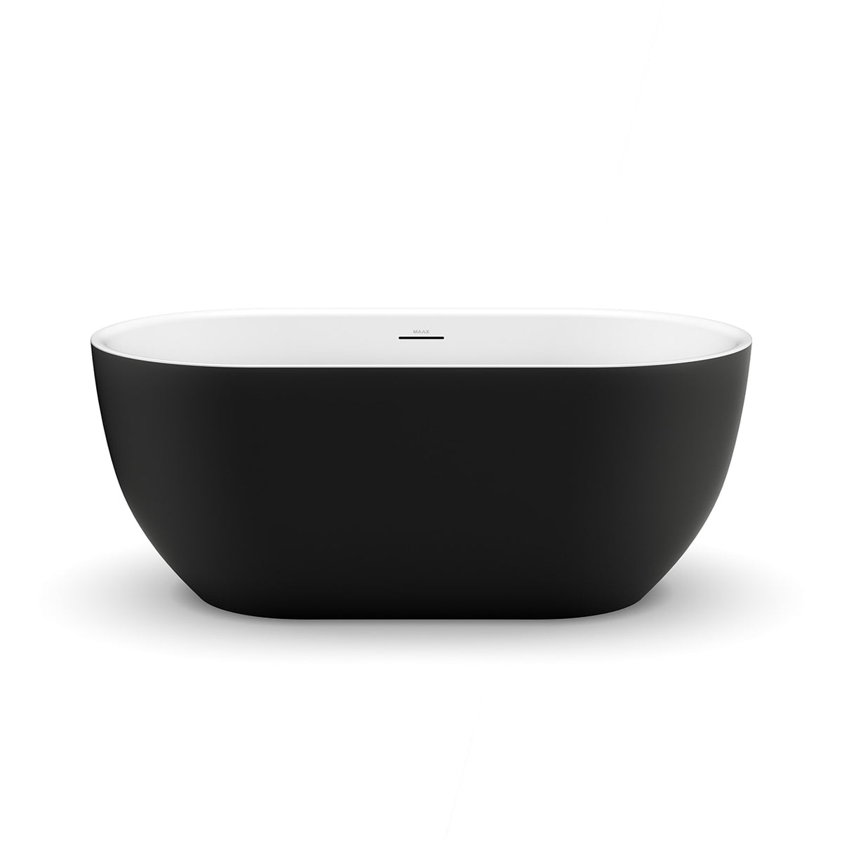 Maax Tosca 5932 Acrylic Freestanding Center Drain Bathtub in White - image 8
