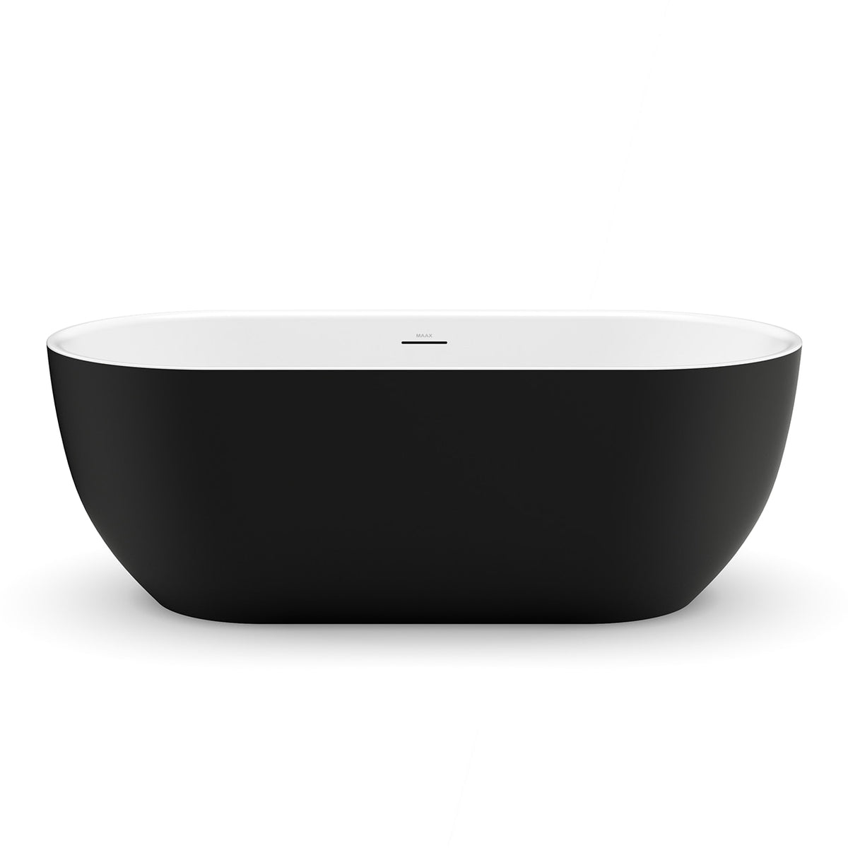 Maax Tosca 6732 Acrylic Freestanding Center Drain Bathtub in White - image 12