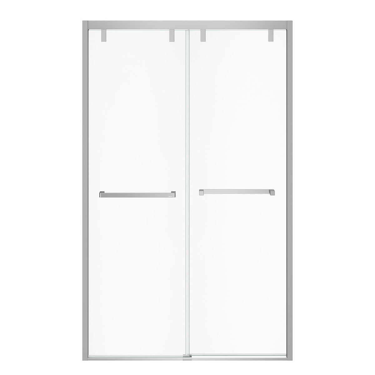 Maax Uptown 44-47 x 76 in 8 mm Bypass Shower Door for Alcove Installation - image 3