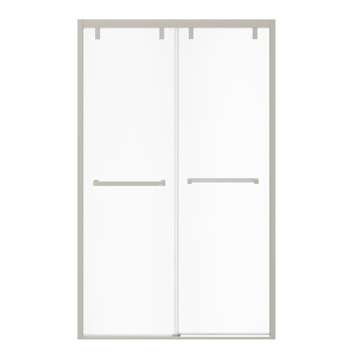 Maax Uptown 44-47 x 76 in 8 mm Bypass Shower Door for Alcove Installation - image 8